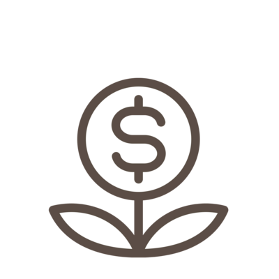 icon representing profits